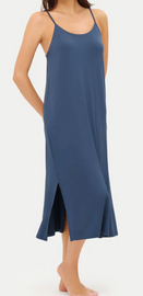 Sleeveless Long Bamboo Sleepshirt