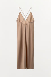 Multi-Way Strap Slip Dress